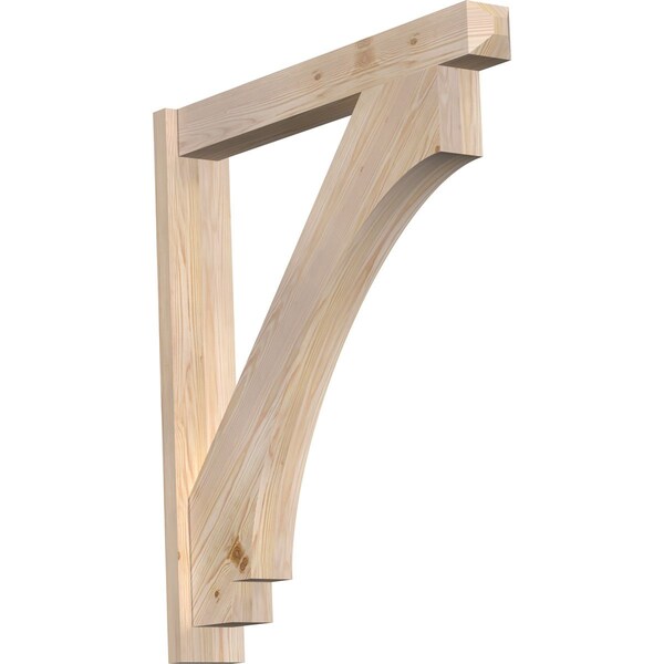 Ekena Millwork Imperial Craftsman Smooth Outlooker, Douglas Fir, 5 1/2"W x 36"D x 40"H OUT06X36X40IMP04SDF - main